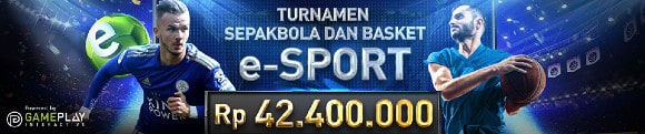 Turnamen Sepak bola dan Basket E-Sport W88