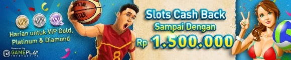 Slot Cashback Harian/Mingguan Kasino di W88