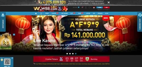 W88 bonus deposit berlimpah