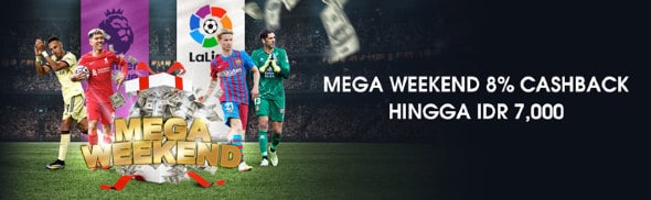 Mega Weekend Cashback M88