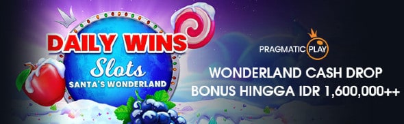 Promosi Akhir Tahun Wonderland Cashdrop Setiap Hari M88