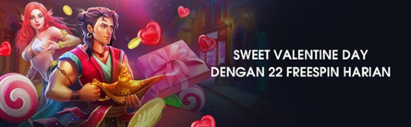 Sweet Valentine Day Bonus Freespin Harian M88